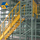 電流を通される倉庫の鋼鉄は中二階のラックの高さの²調節可能で黄色いFt 1292発する