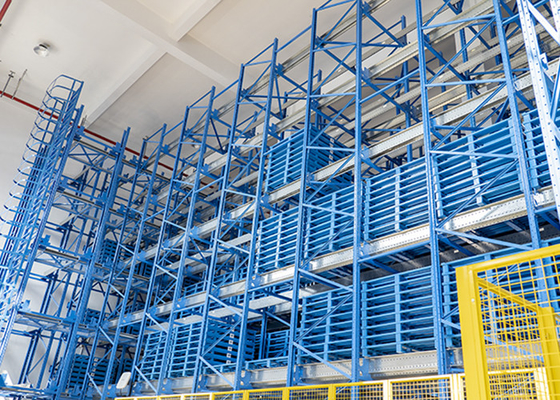 自動化された貯蔵及び検索システム（Asrs）のスタッカー クレーン鋼鉄棚パレット倉庫