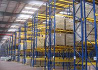 経済的な倉庫安定した構造が付いている調節可能なパレット棚貯蔵システム