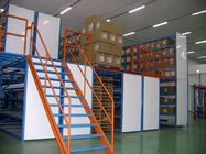 倉庫のための上塗を施してある多層の中二階の棚の産業棚付けを粉にしなさい